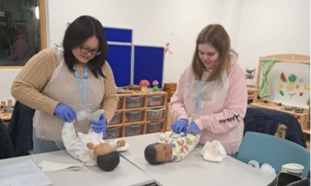 How South Hampshire College Group Uses the RealCare Baby Programme