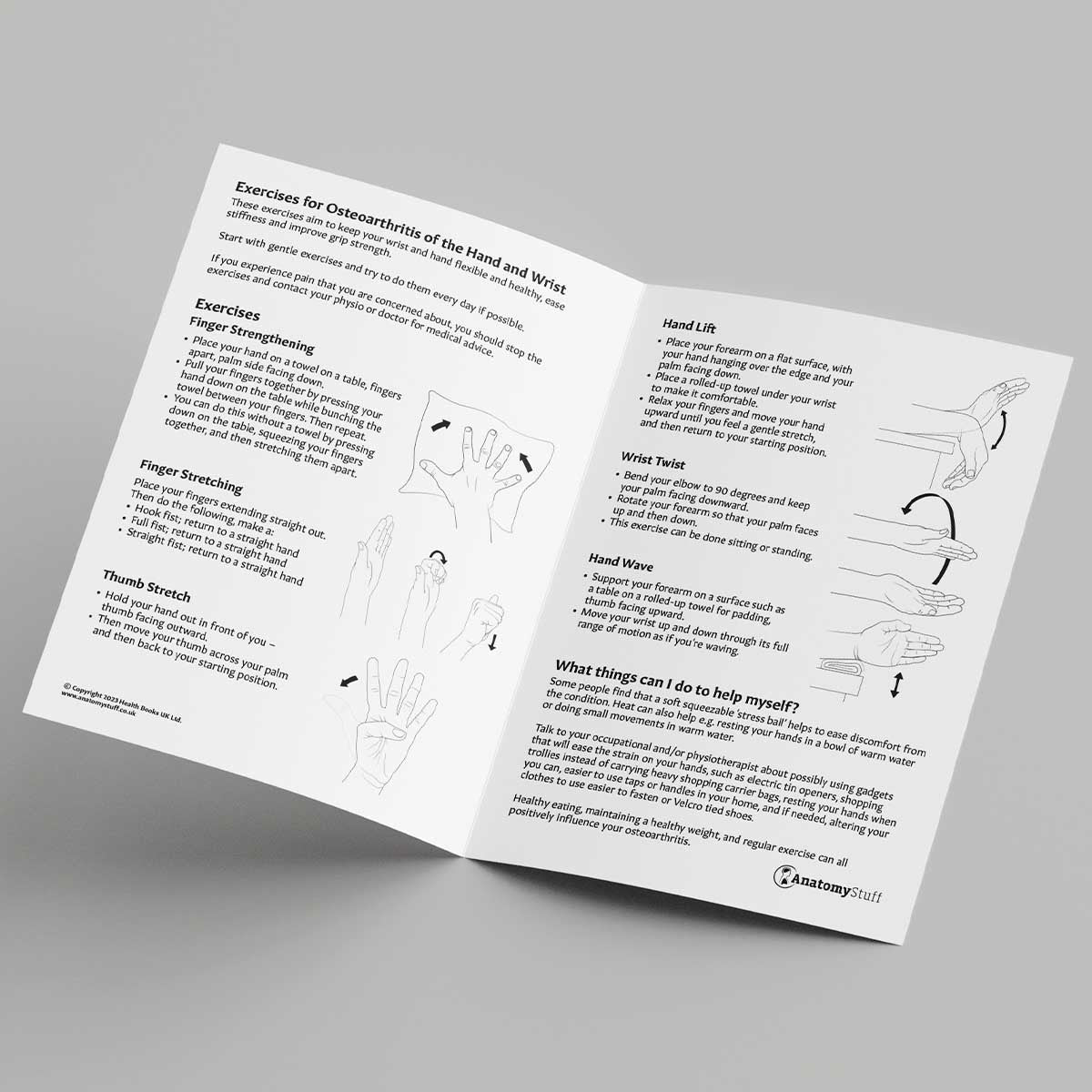 Exercises and useful guidance for Osteoarthritis