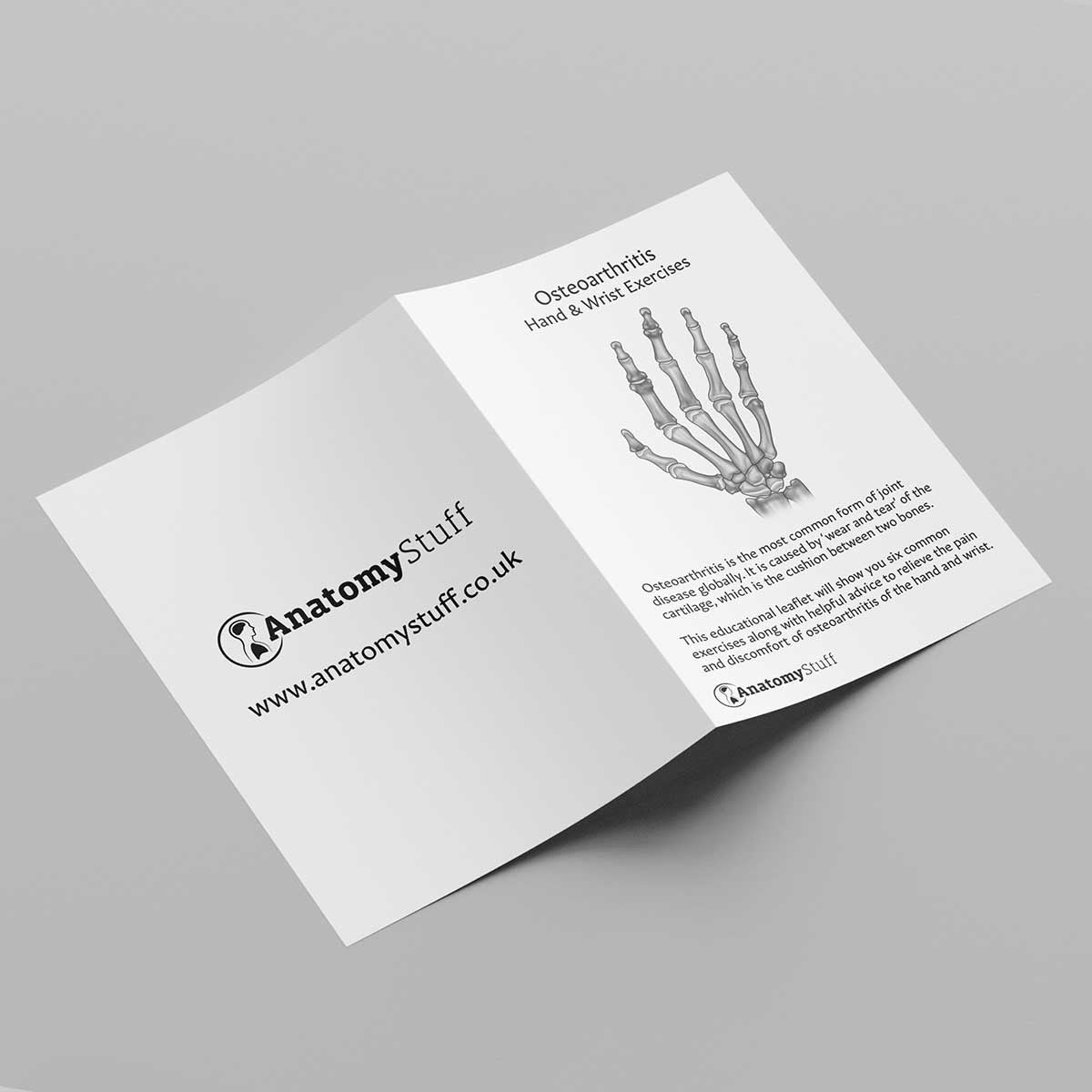 Hand & Wrist Osteoarthritis Exercises Leaflet (Printable PDF)