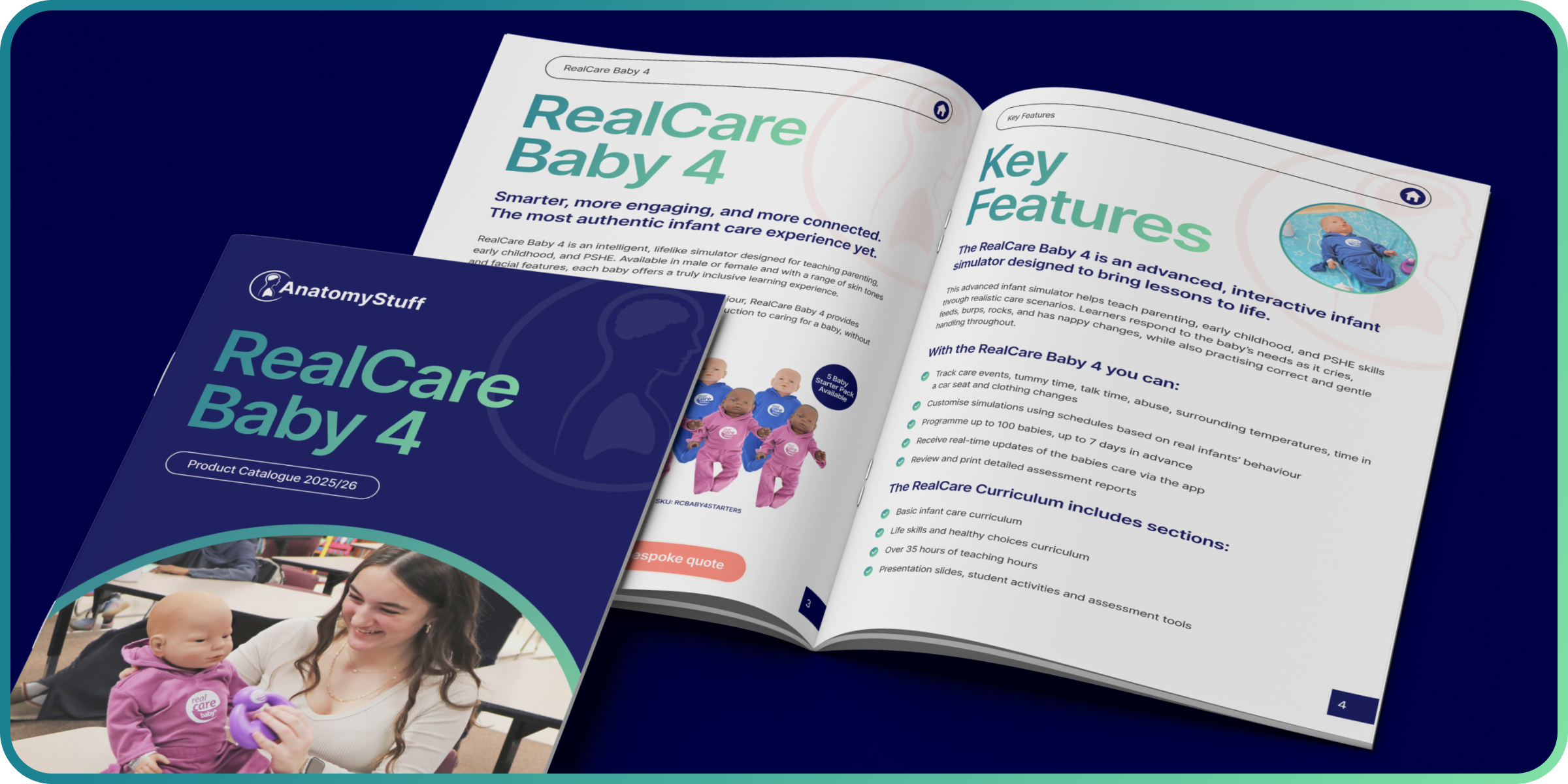 NEW RealCare Baby 4 Brochure