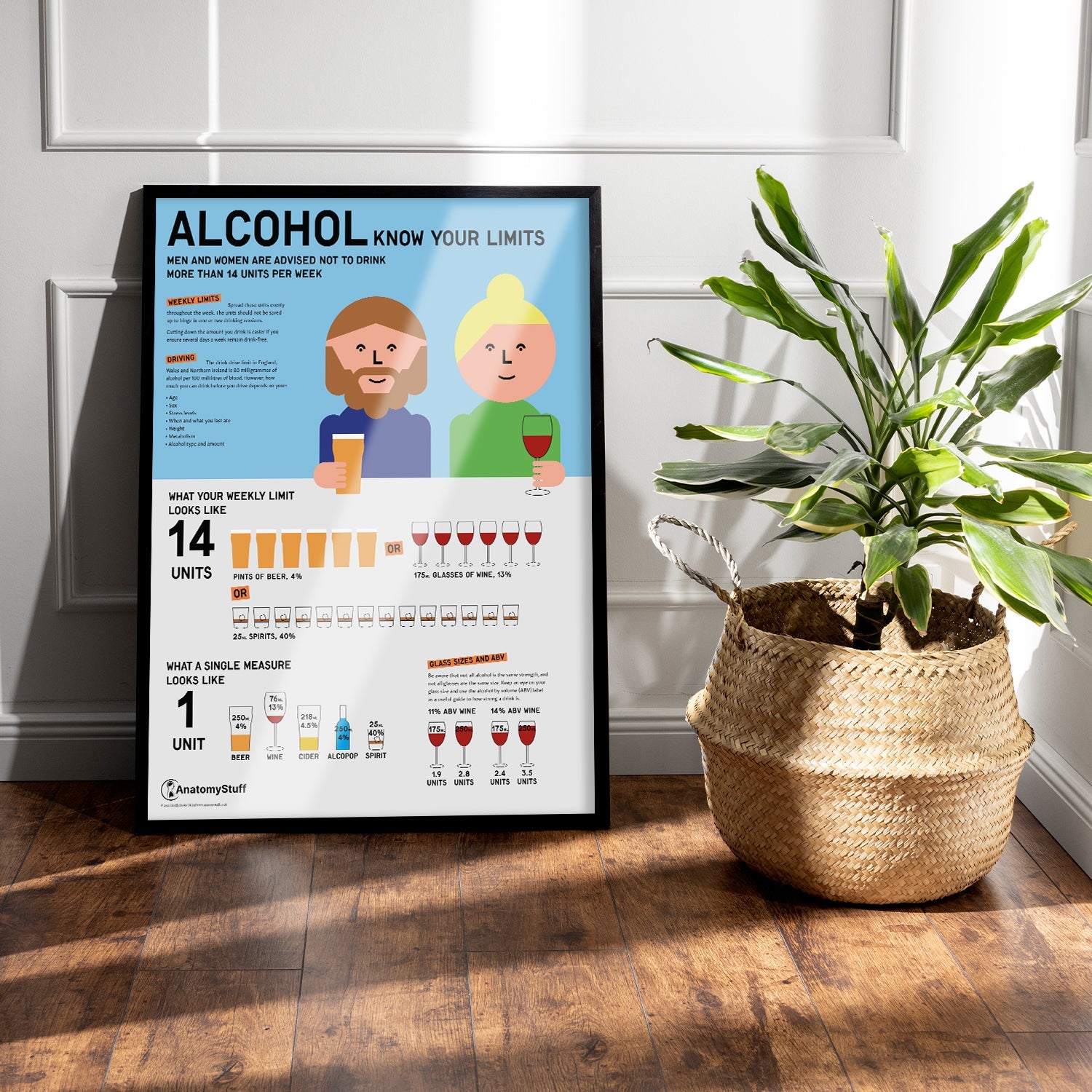 "Know Your Limits" Alcohol Education Poster