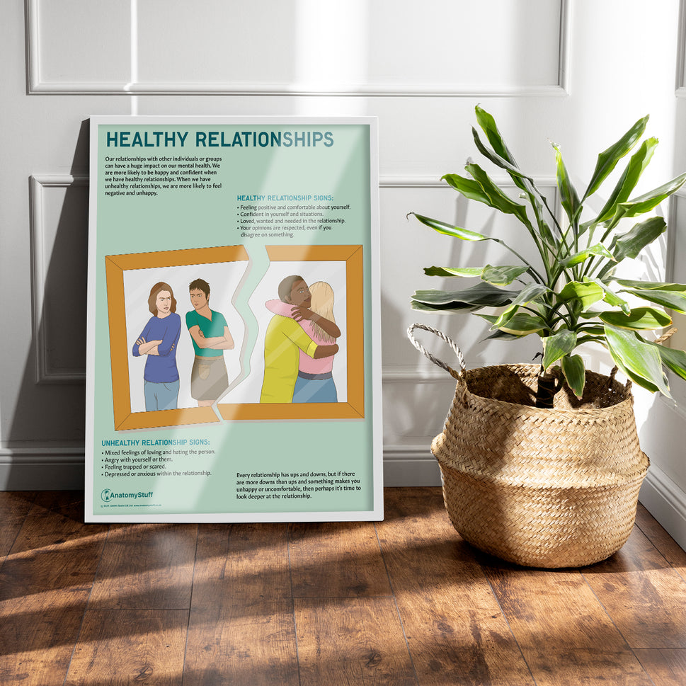 Healthy Relationships Chart / Poster