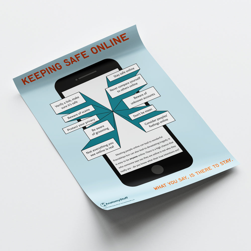 Keeping Safe Online Chart / Poster