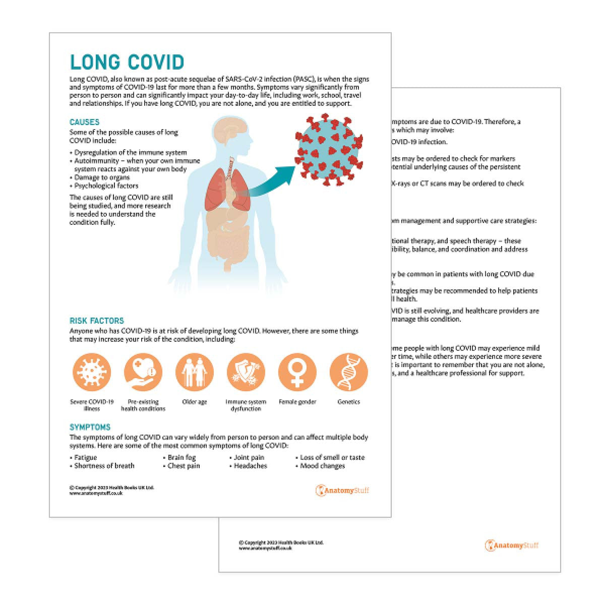 Long COVID Patient Education Handout (Printable PDF)
