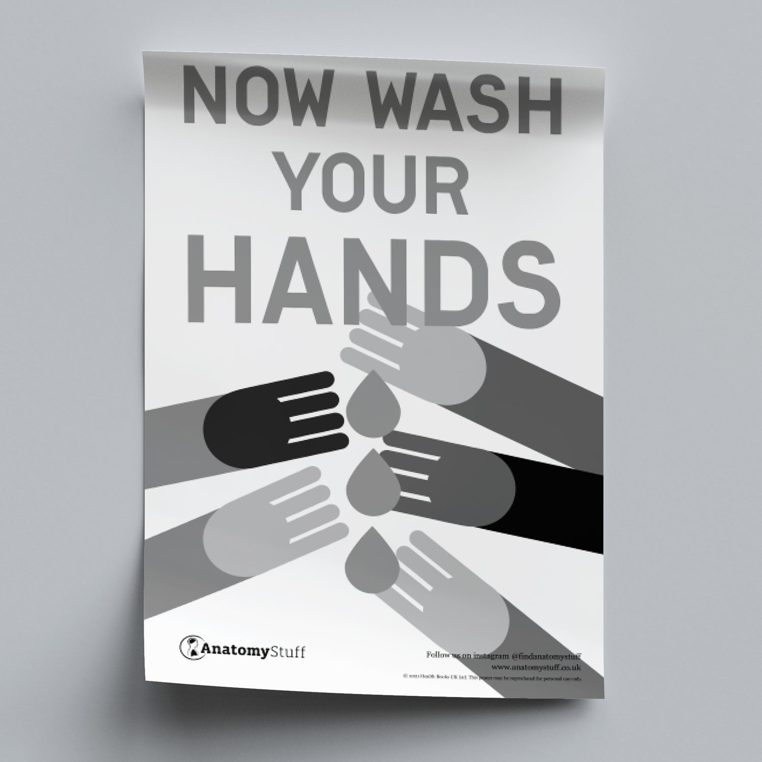 Now Wash Your Hands Poster PDF
