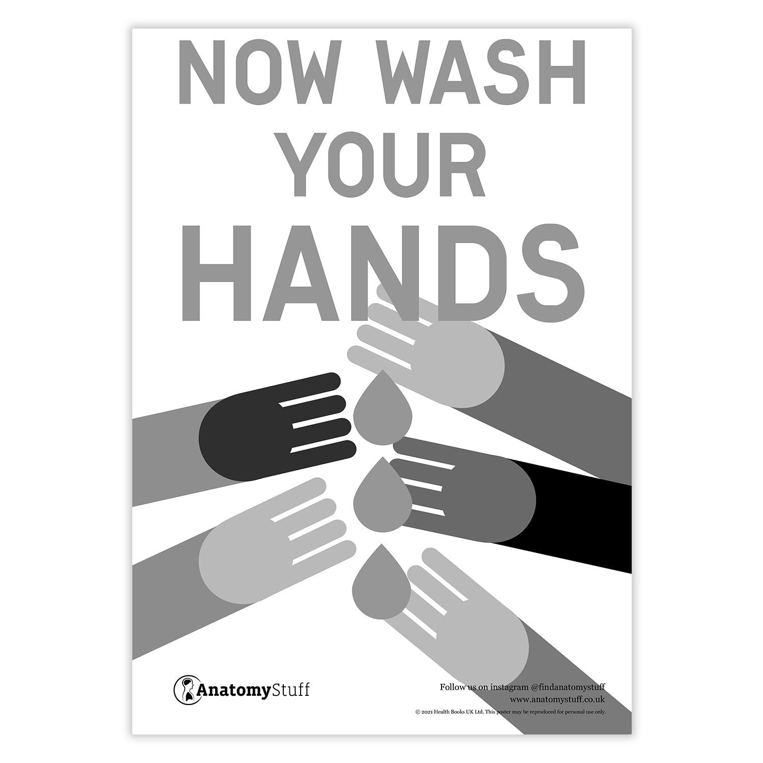 Now Wash Your Hands Poster PDF