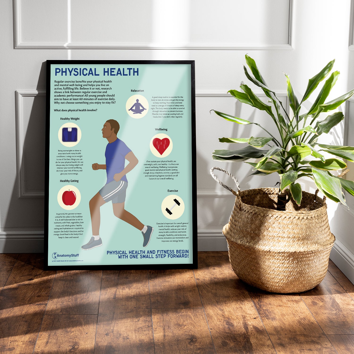 Physical Health and Fitness Chart / Poster