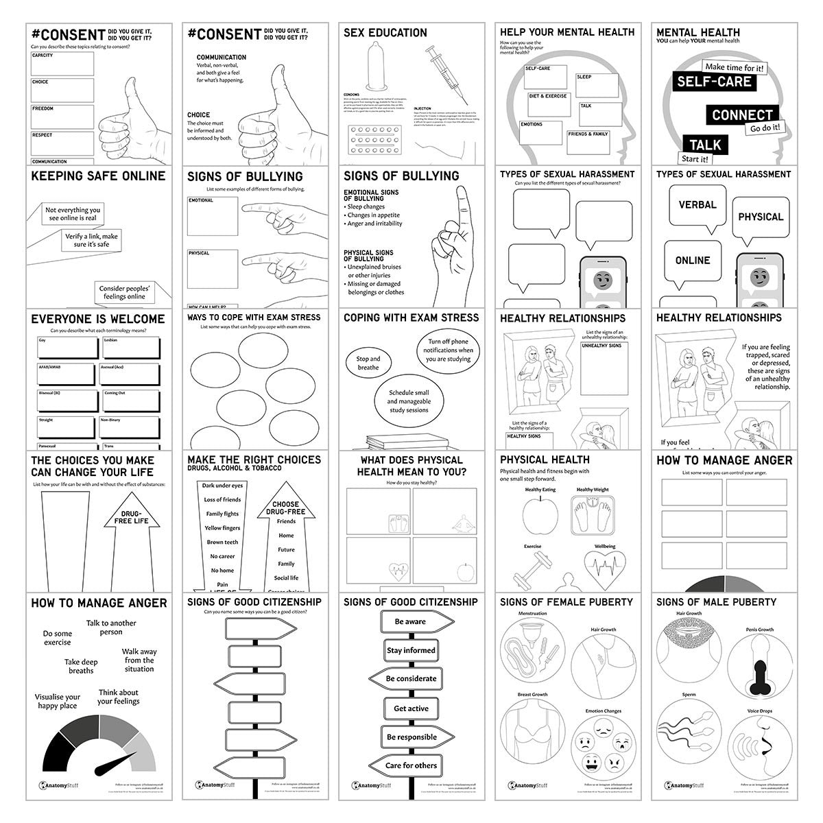 PSHE Resource Pack (Printable PDFs)