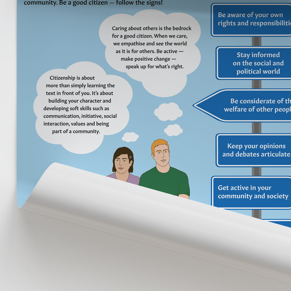 Road to Good Citizenship PSHE Chart / Poster