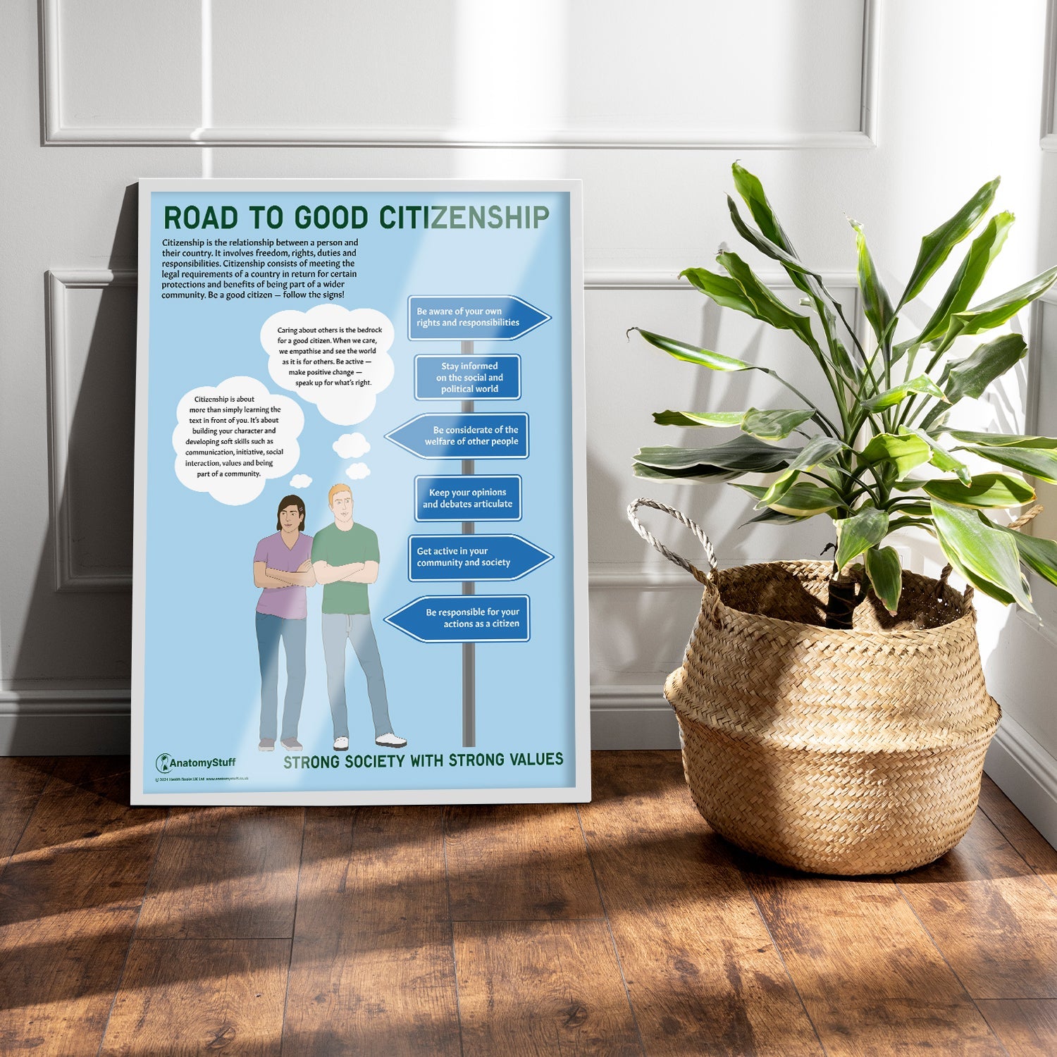 Road to Good Citizenship PSHE Chart / Poster