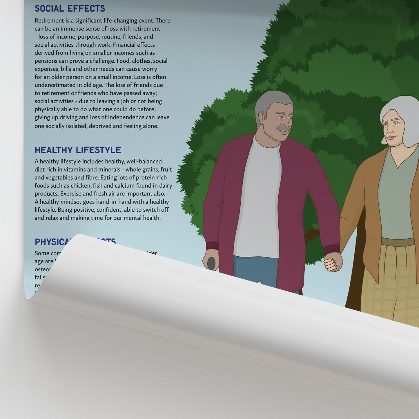 The Nature Of Ageing Chart / Poster