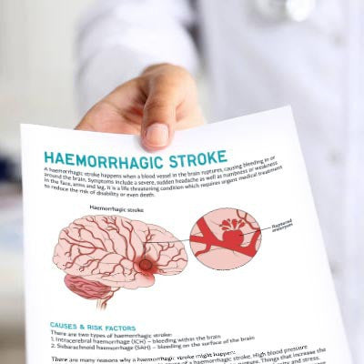 Haemorrhagic Stroke Handout Mockup