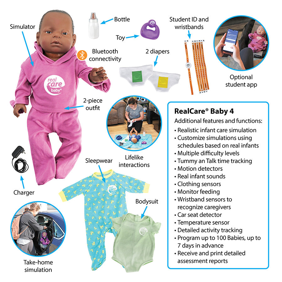RealCare Baby 4 Infant Simulator Starter Pack (PRE-ORDER)