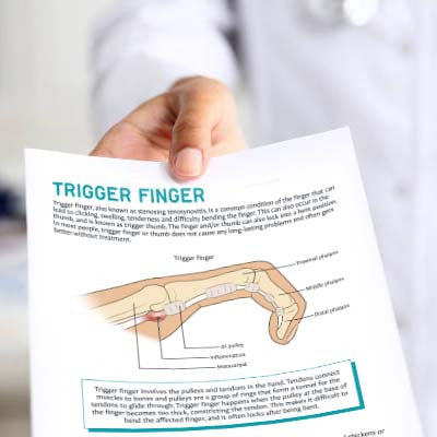Trigger Finger Patient Education Handout (Printable PDF)